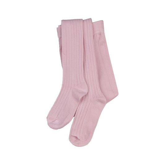 女童丁香紫棉连裤袜