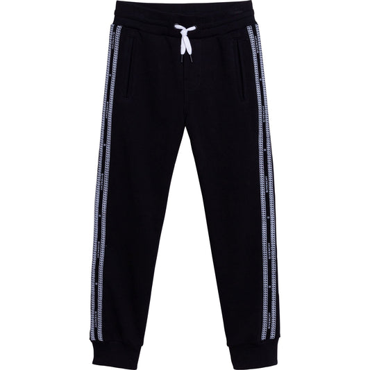 男童黑色棉长裤