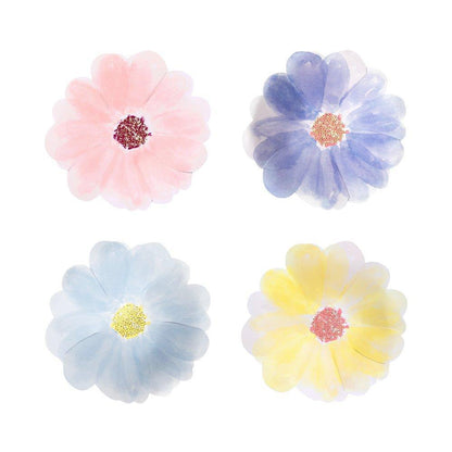 彩色花朵小盘子