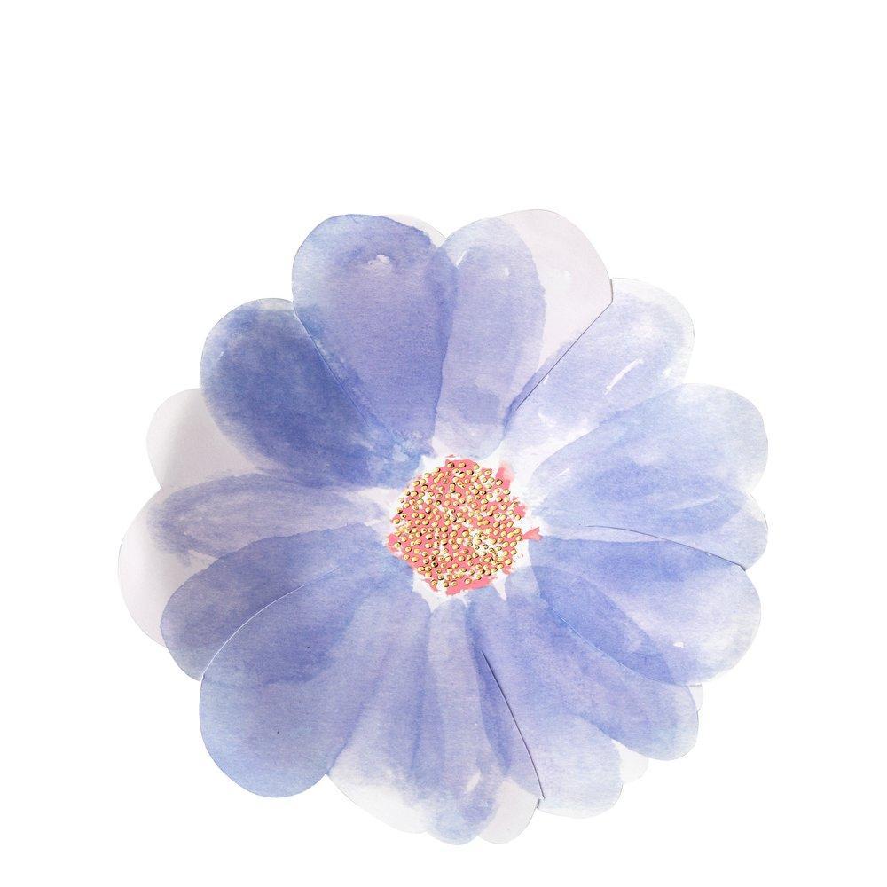 彩色花朵小盘子