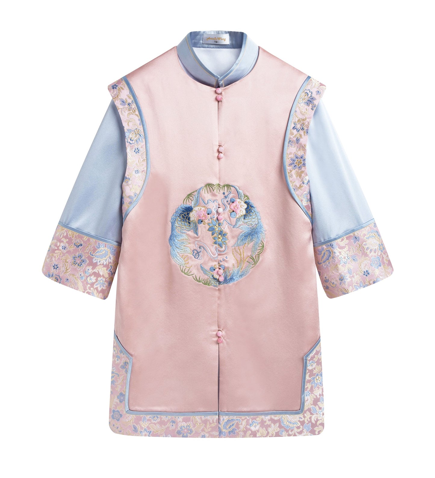 女童冬季夹棉“格格服 ”连衣裙