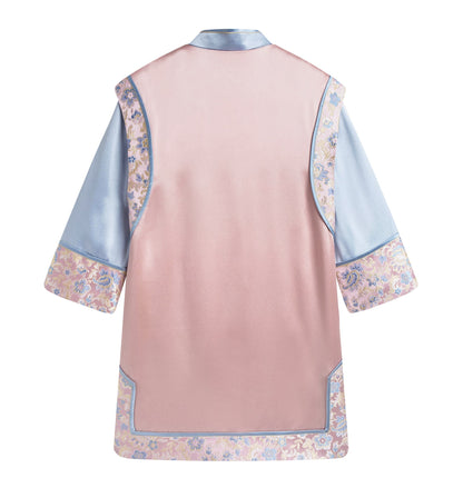 女童冬季夹棉“格格服 ”连衣裙