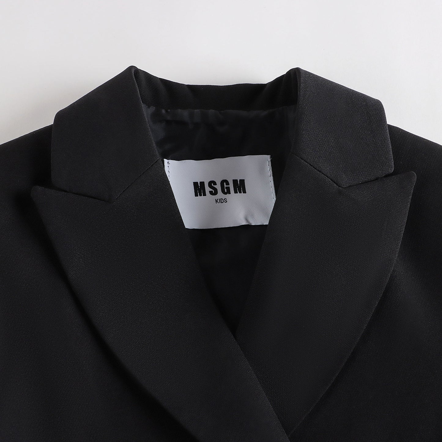 女童黑色西服外套