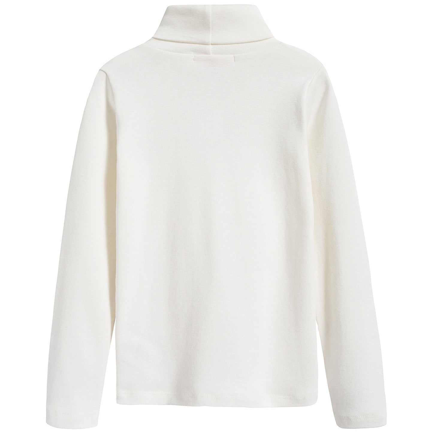 Girls White Turtleneck