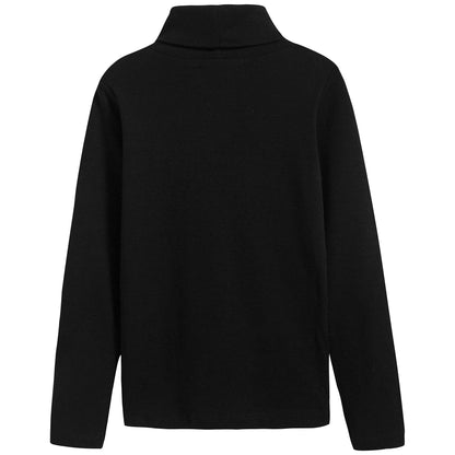 Girls Black Turtleneck
