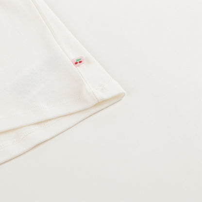 Girls White Turtleneck