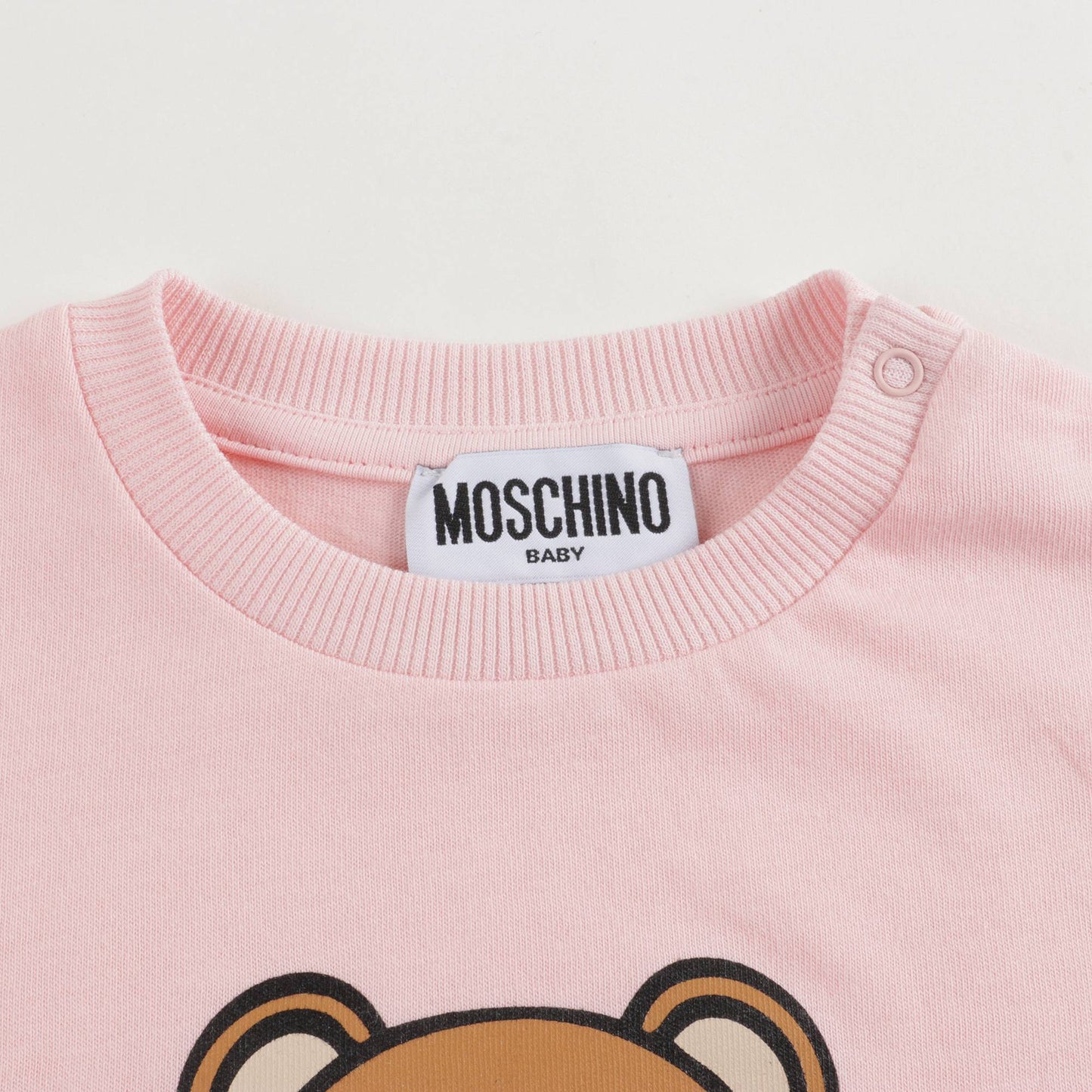 Baby Boys & Girls Pink Print Cotton Long Sleeves T-Shirt