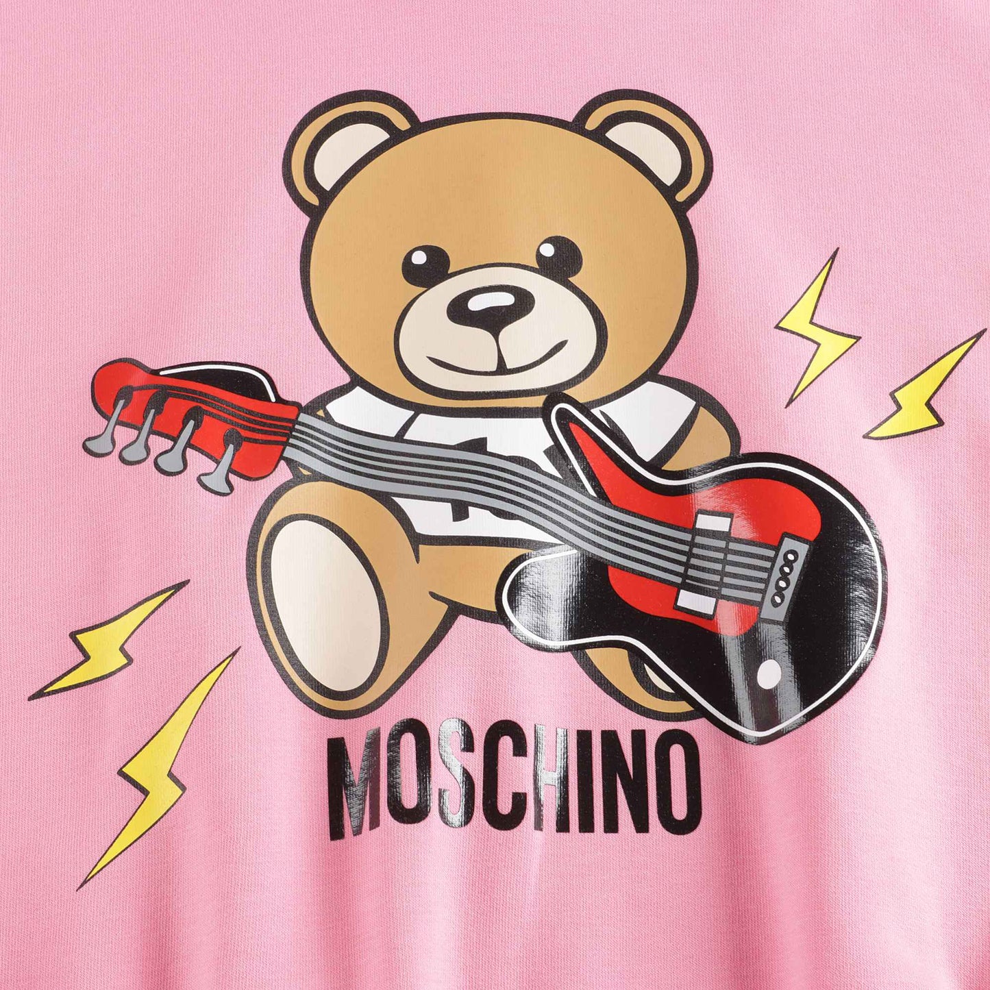 女童粉色Logo棉卫衣