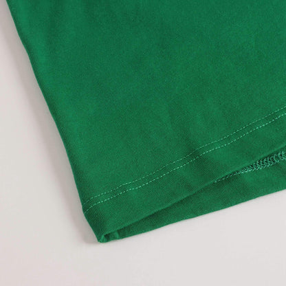 儿童绿色Logo棉T恤