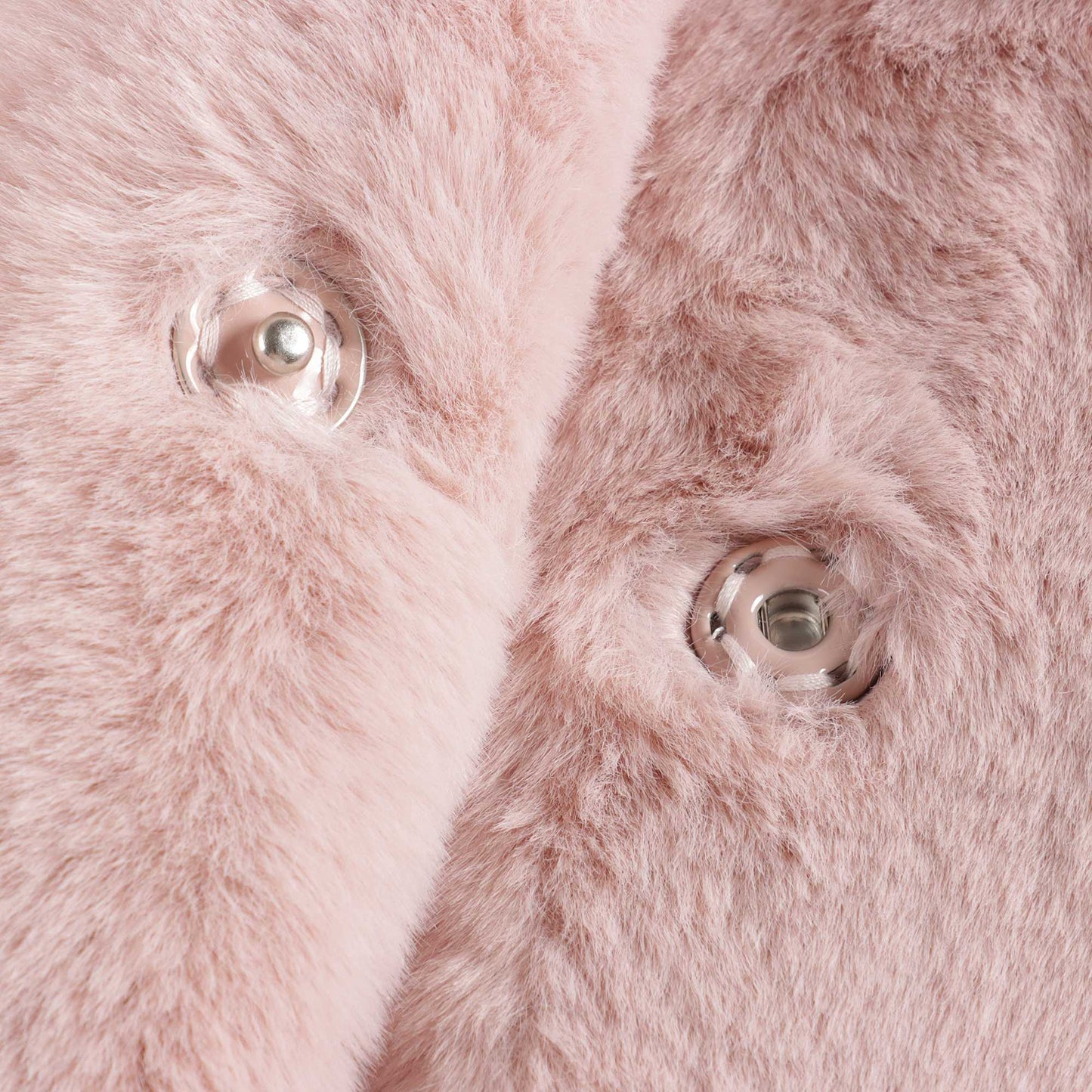 女童粉色棉外套