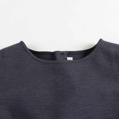 女童蓝色连衣裙