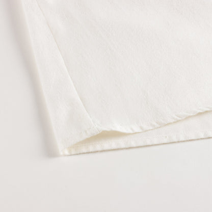 女童白色棉上衣