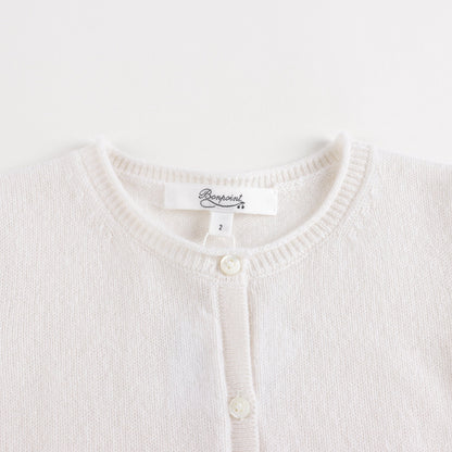 Baby Boys & Girls White Cardigan