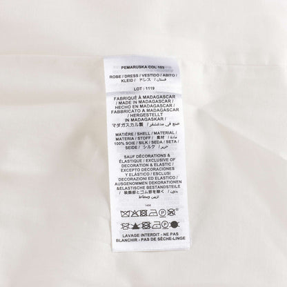 Baby Girls White Silk Dress