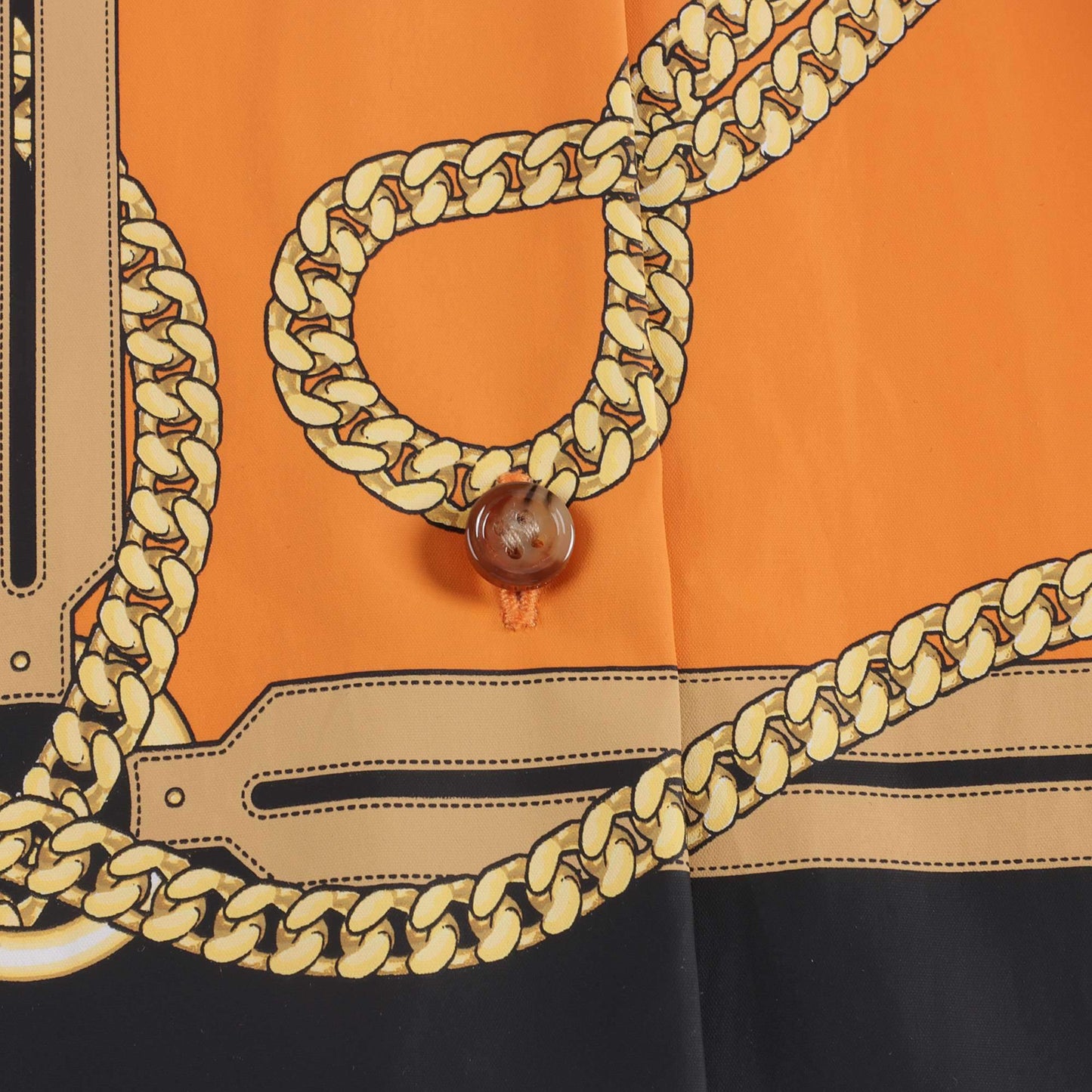 Girls White Painted Cotton Dress