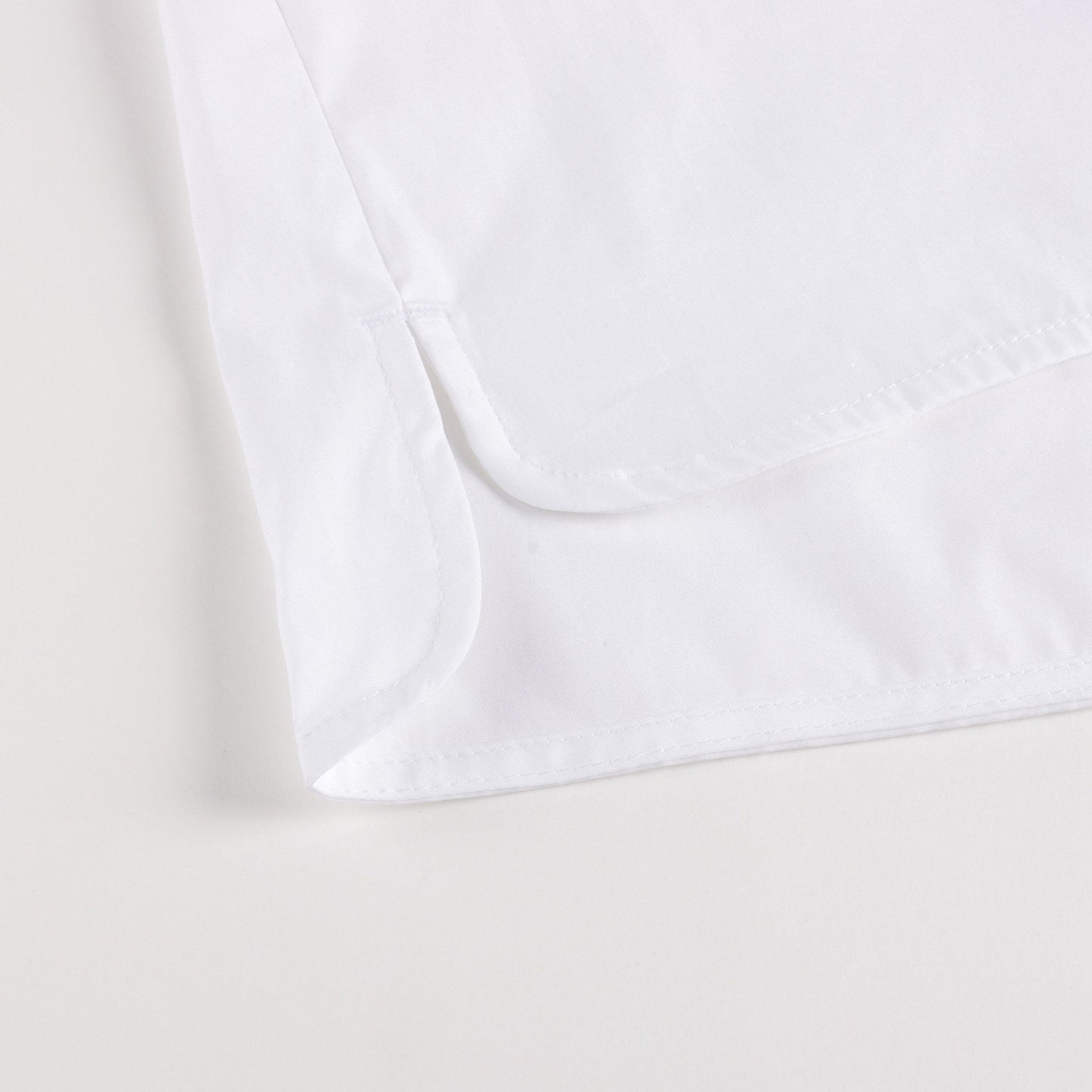 Girls White Painted Cotton Dress