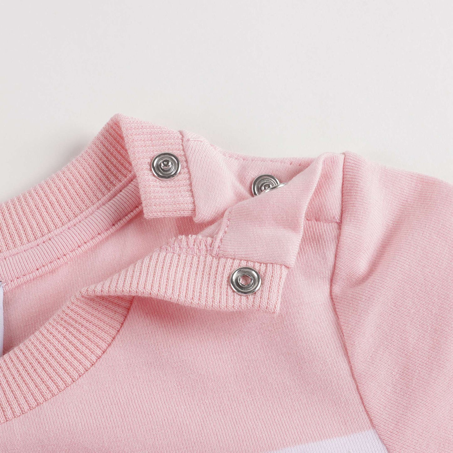 Baby Girls Pink Stripe Cotton Dress
