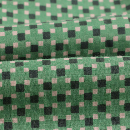 Baby Girls Green Dots Cotton Babysuit