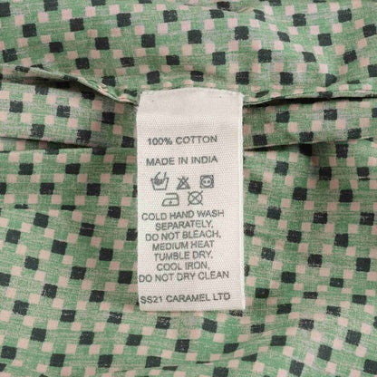 Baby Girls Green Dots Cotton Babysuit