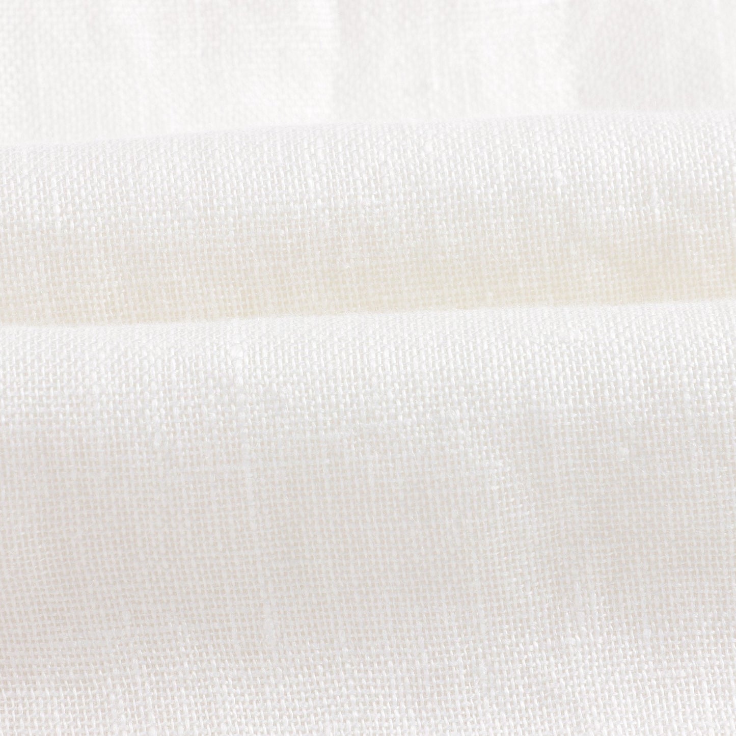 女童白色亚麻连衣裙