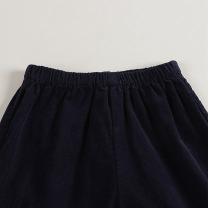 Baby Boys & Girls Blue Galaxie Cotton Pants