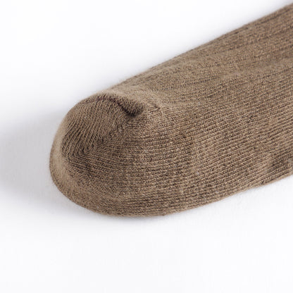 女童驼色棉连裤袜