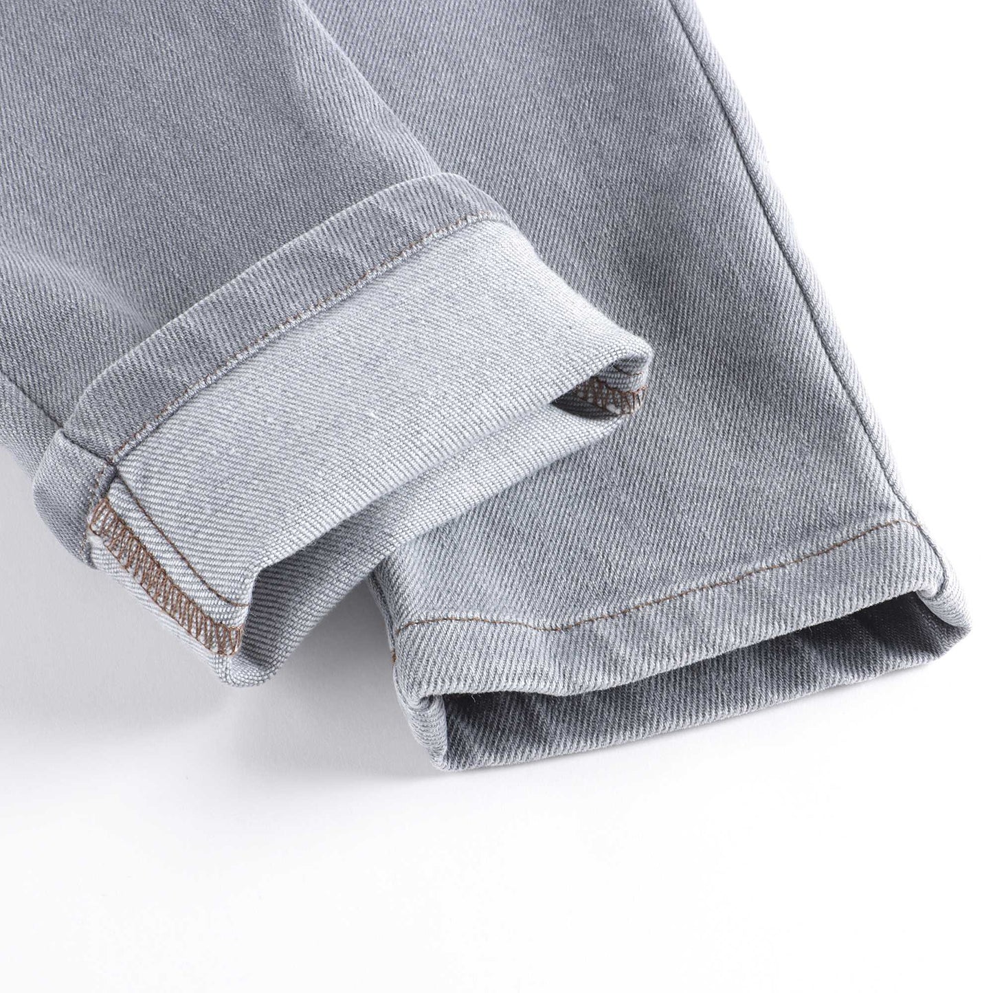 女童浅蓝色牛仔长裤