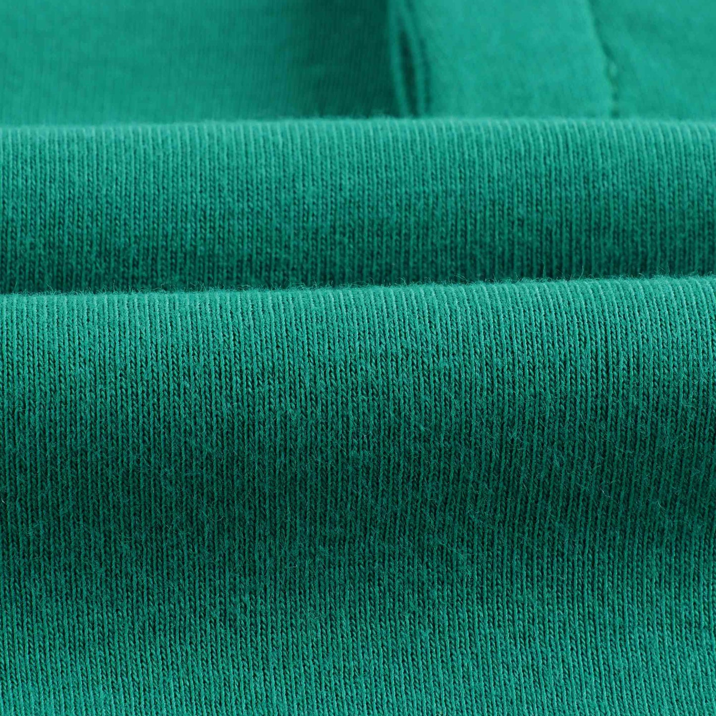 男婴绿色印花棉T恤