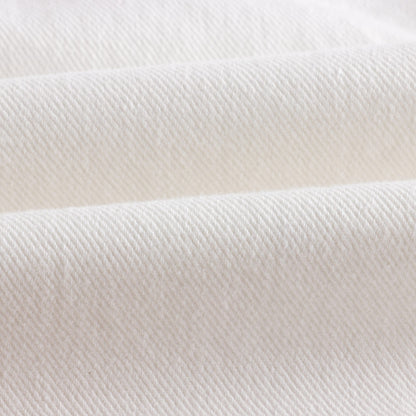 男童白色棉长裤