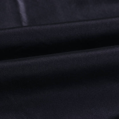 女童黑色真丝连衣裙