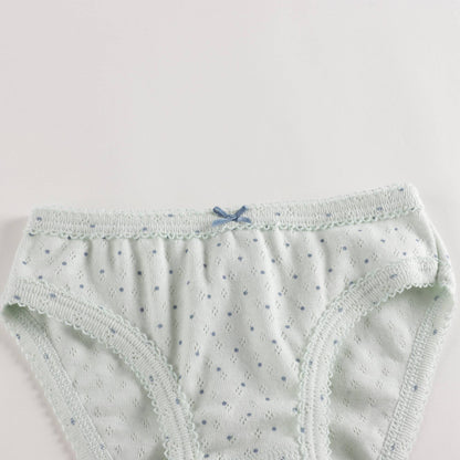 女童彩色圆点棉内裤套装 (3件)