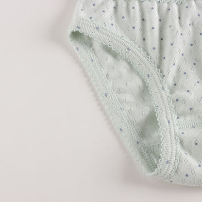 女童彩色圆点棉内裤套装 (3件)