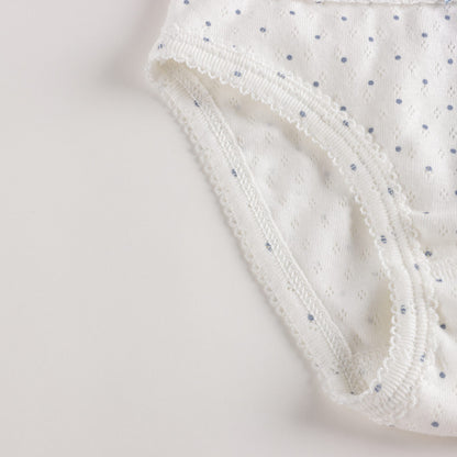 女童彩色圆点棉内裤套装 (3件)