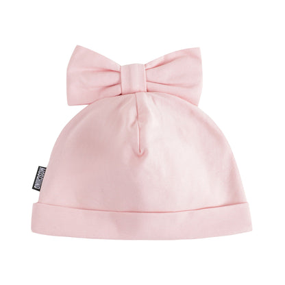 女童粉色Logo棉帽