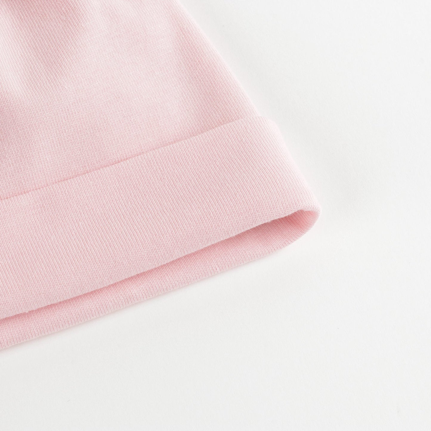 女童粉色Logo棉帽