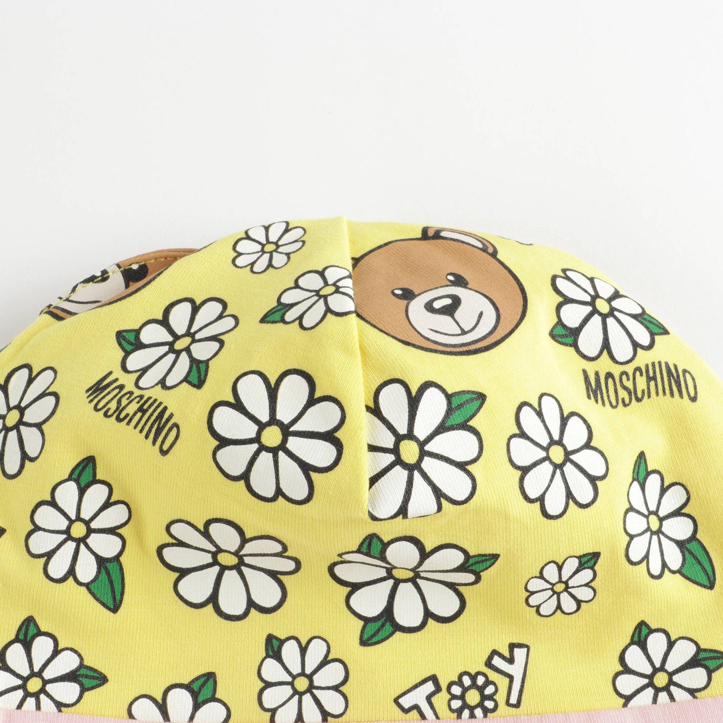 女童粉色Logo棉帽