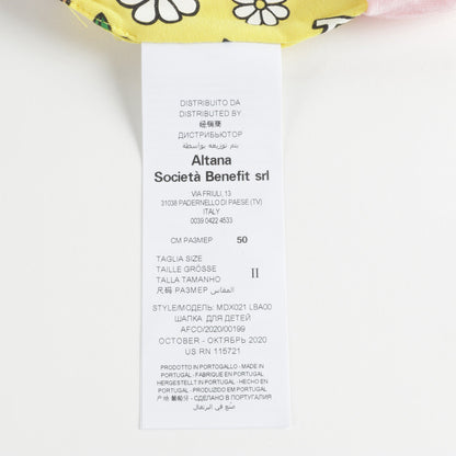 女童粉色Logo棉帽