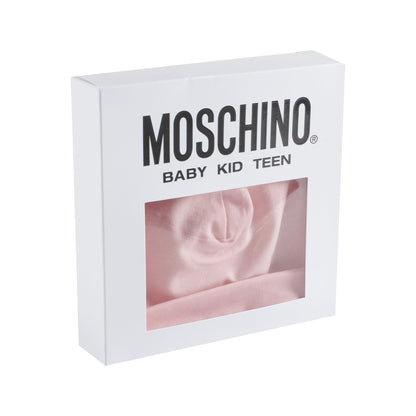 女童粉色Logo棉帽