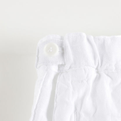 Boys & Girls White Shorts