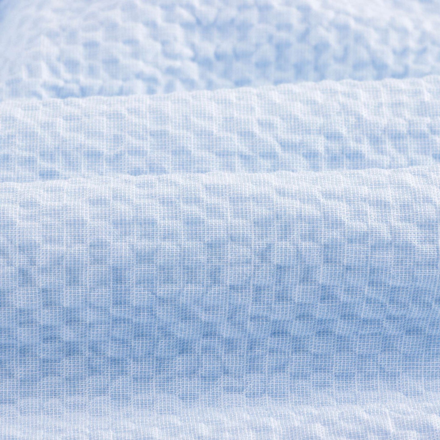 女童浅蓝色棉连衣裙