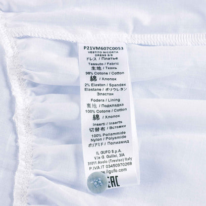 女童浅蓝色棉连衣裙