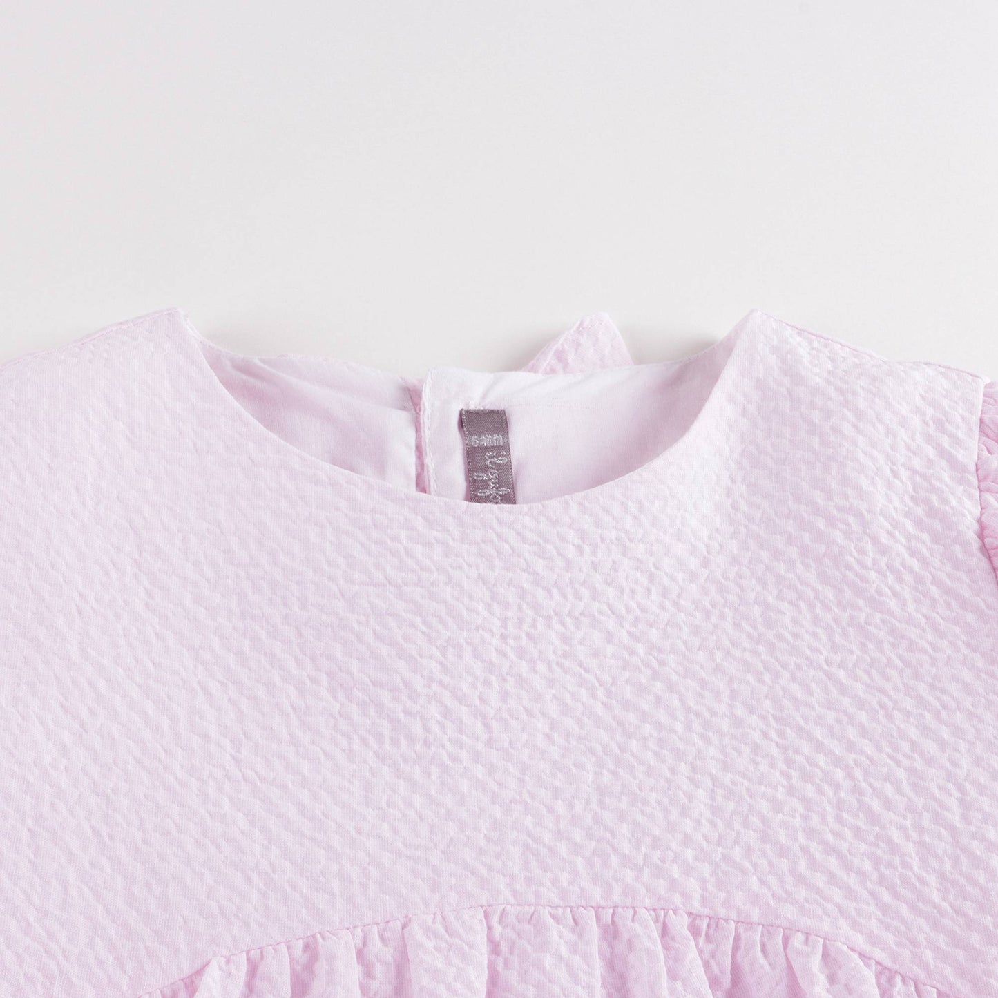 Girls Pink Cotton Dress