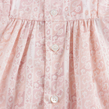 Baby Girls Light Pink Cotton Dress