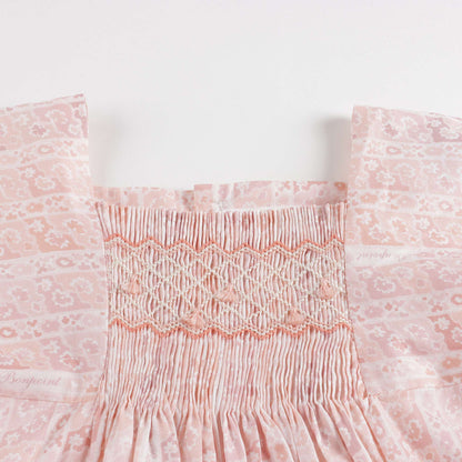 Baby Girls Light Pink Cotton Dress