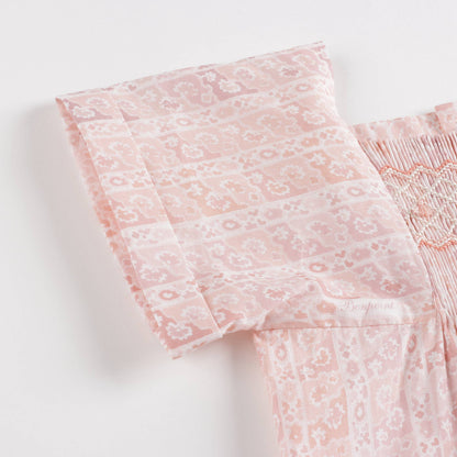 Baby Girls Light Pink Cotton Dress