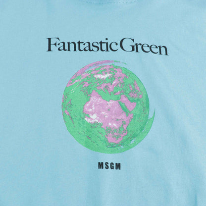 Boys & Girls Blue Cotton Hoodie