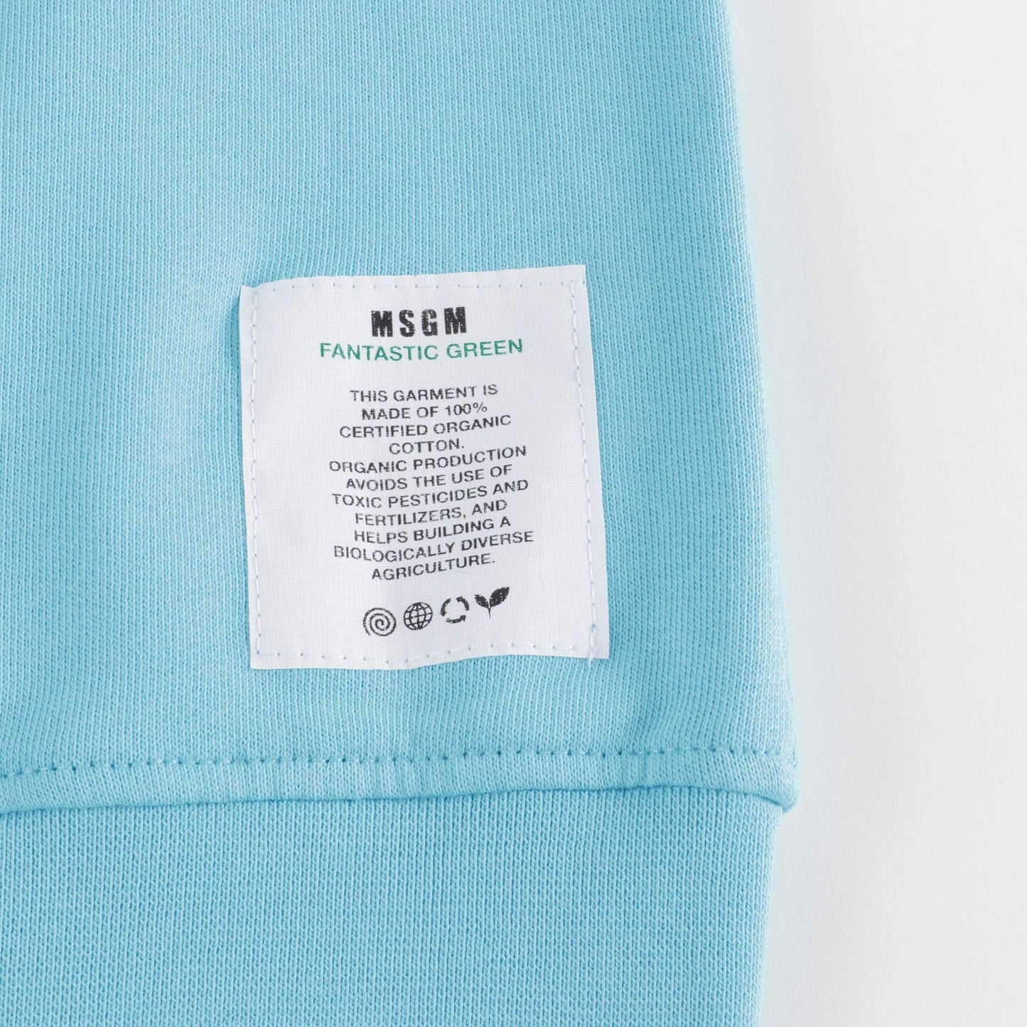 Boys & Girls Blue Cotton Hoodie