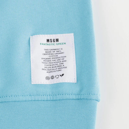 Boys & Girls Blue Cotton Hoodie