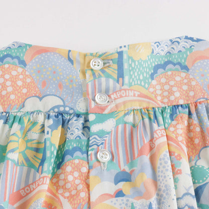 Baby Girls Multicolor Cotton Dress