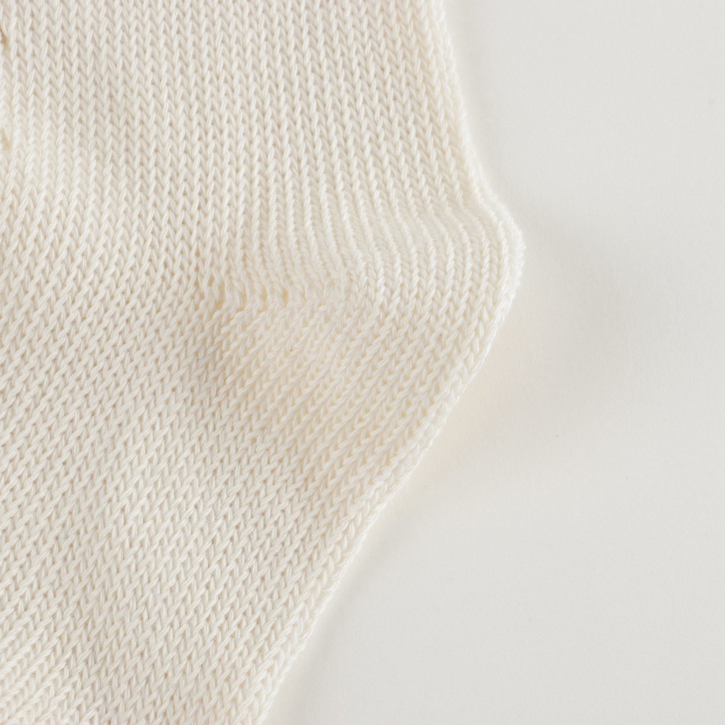 Girls White GG Cotton Long Socks